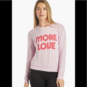 More love spiritual gangster crewneck sweater